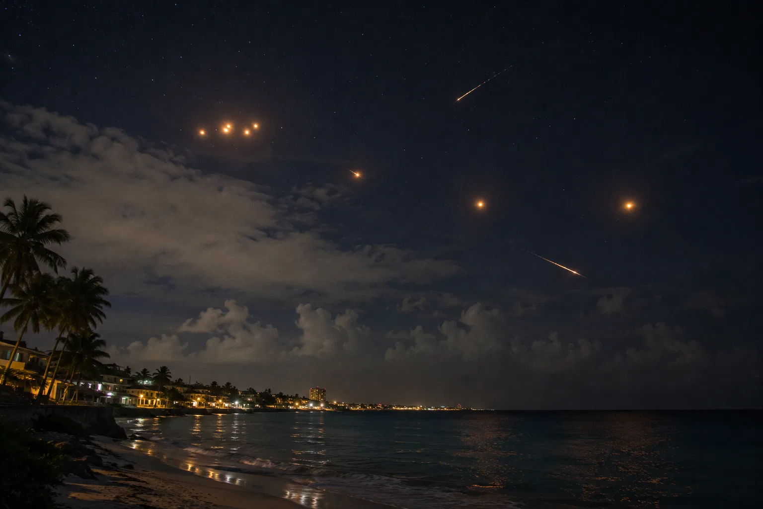 Overview image for What Really Happened in Barbados Skies?