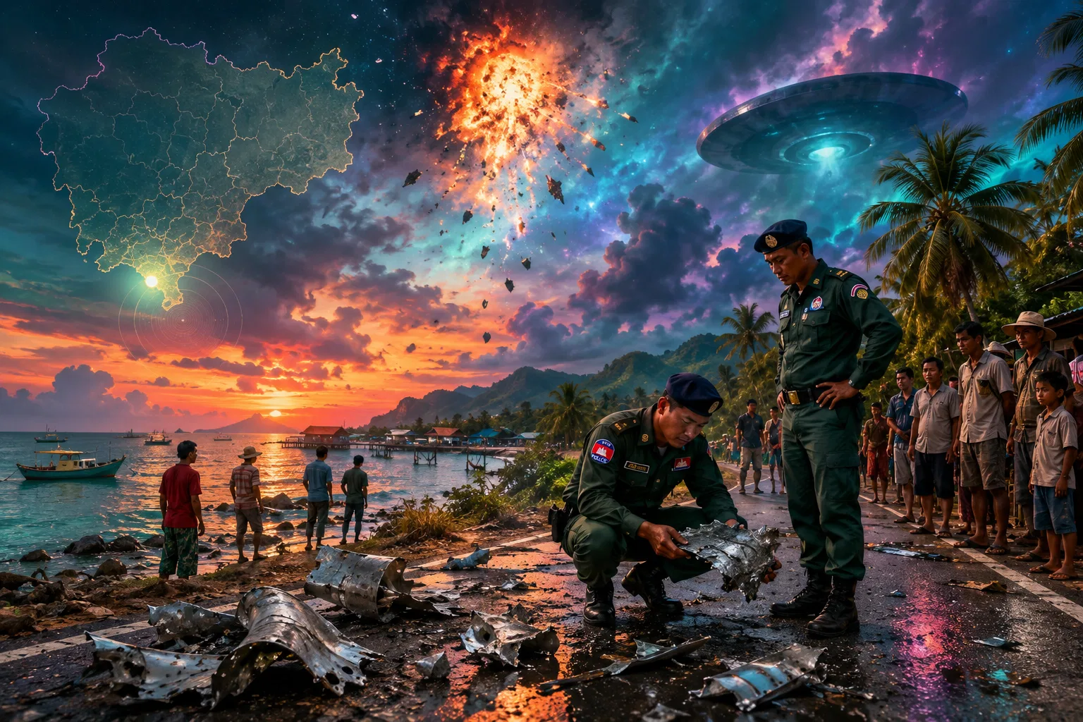 Overview image for What Really Happened in Cambodia's UFO Cases?