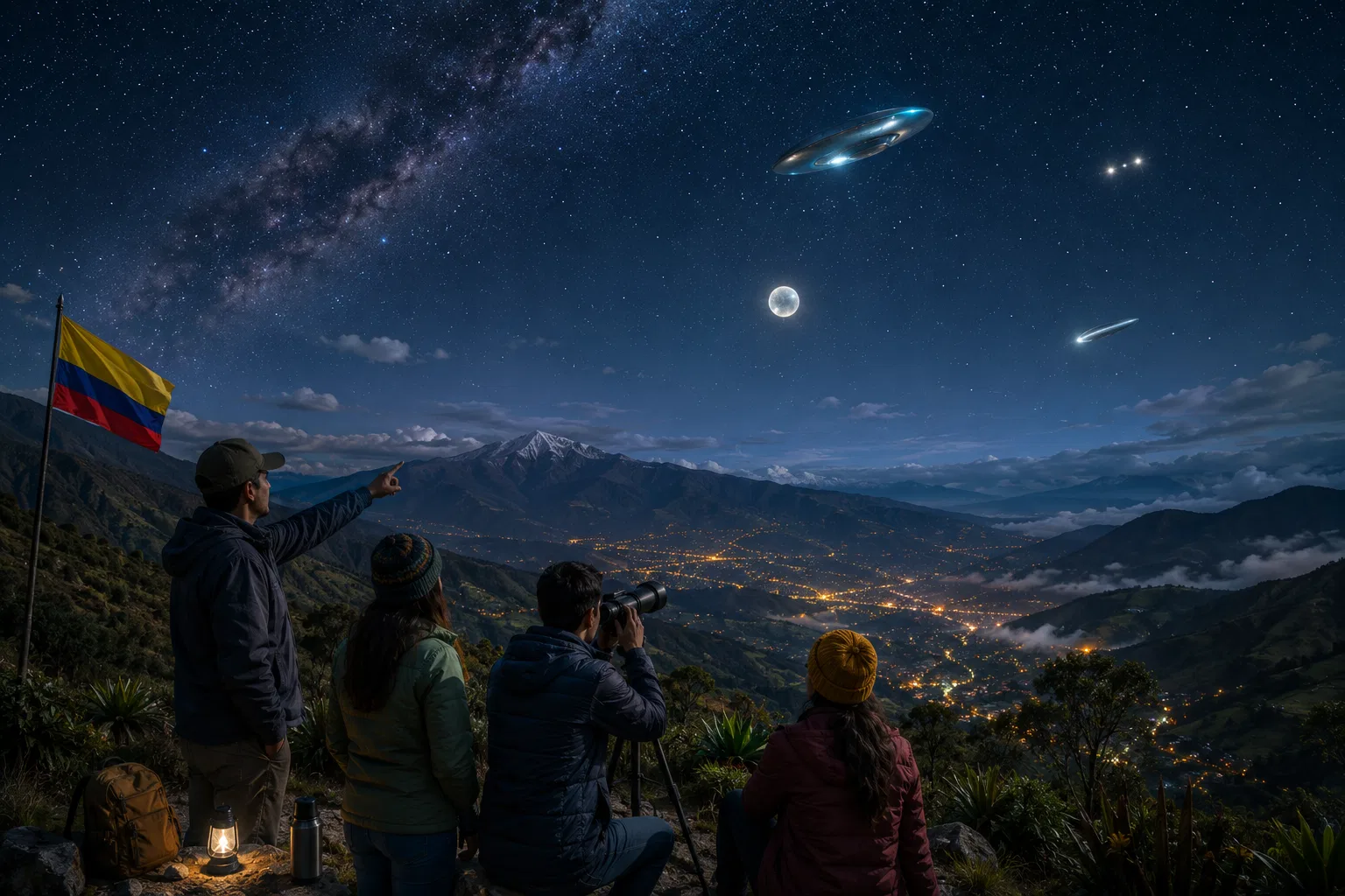 Overview image for What Is Really Known About Colombia's UFO Stories?