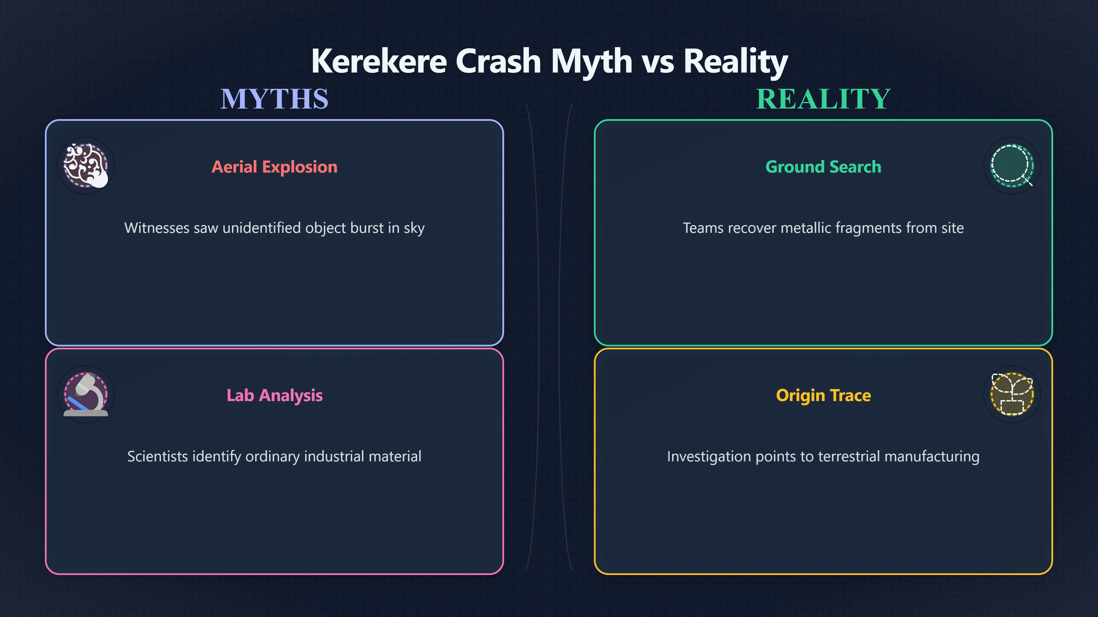 Overview image for Was the Kerekere Fragment a UFO Crash? | DRC UFOs
