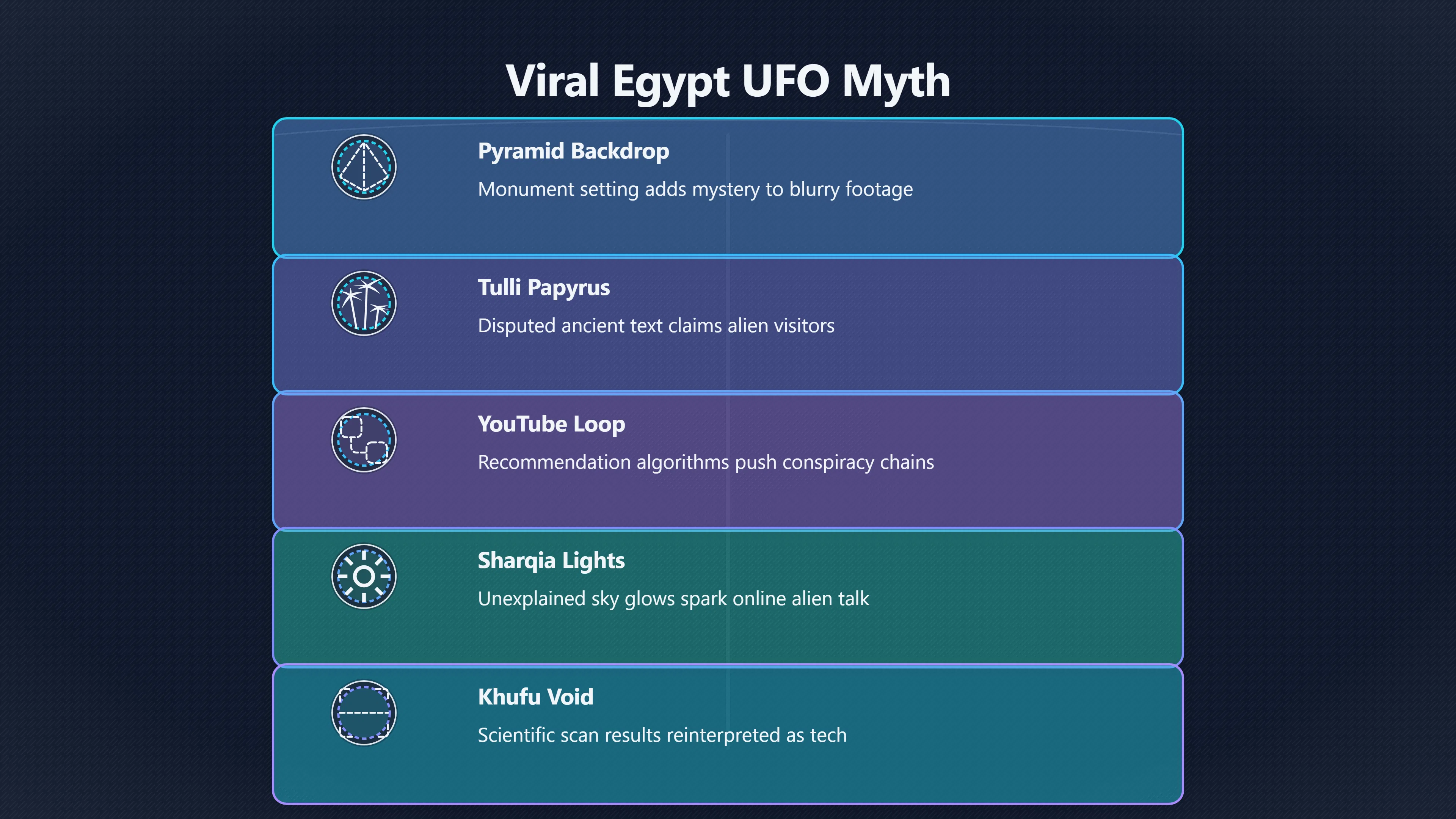 Overview image for How Do Viral Videos Shape Egypt's UFO Myths? | EgyptUFOs