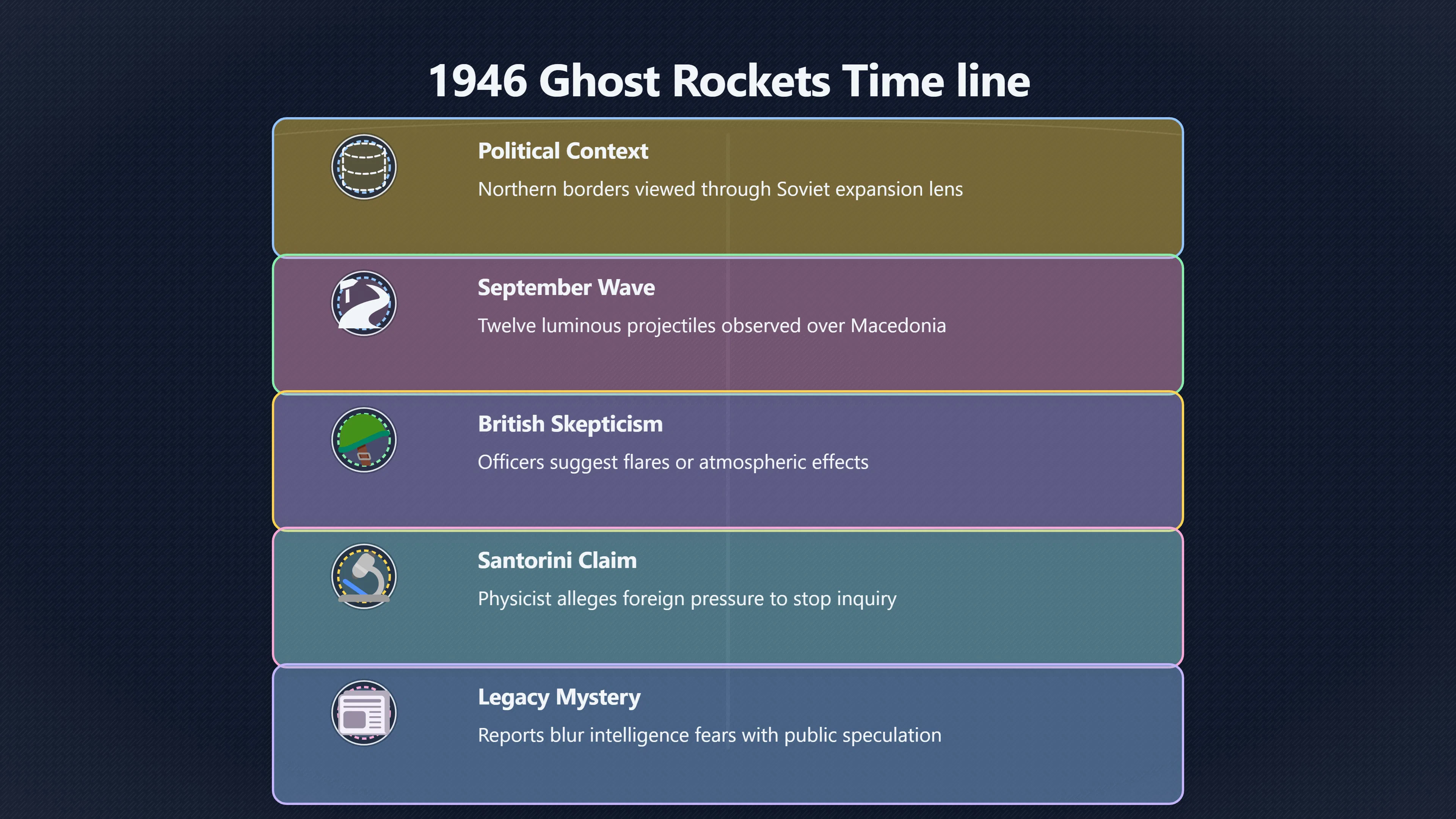 Overview image for How Northern Greece Witnessed the 1946 Ghost Rockets | Greece UFOs