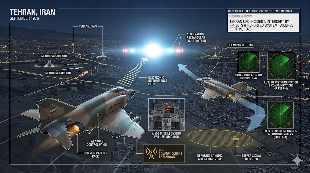 Overview image for What Really Happened in Iran’s UFO Encounters?
