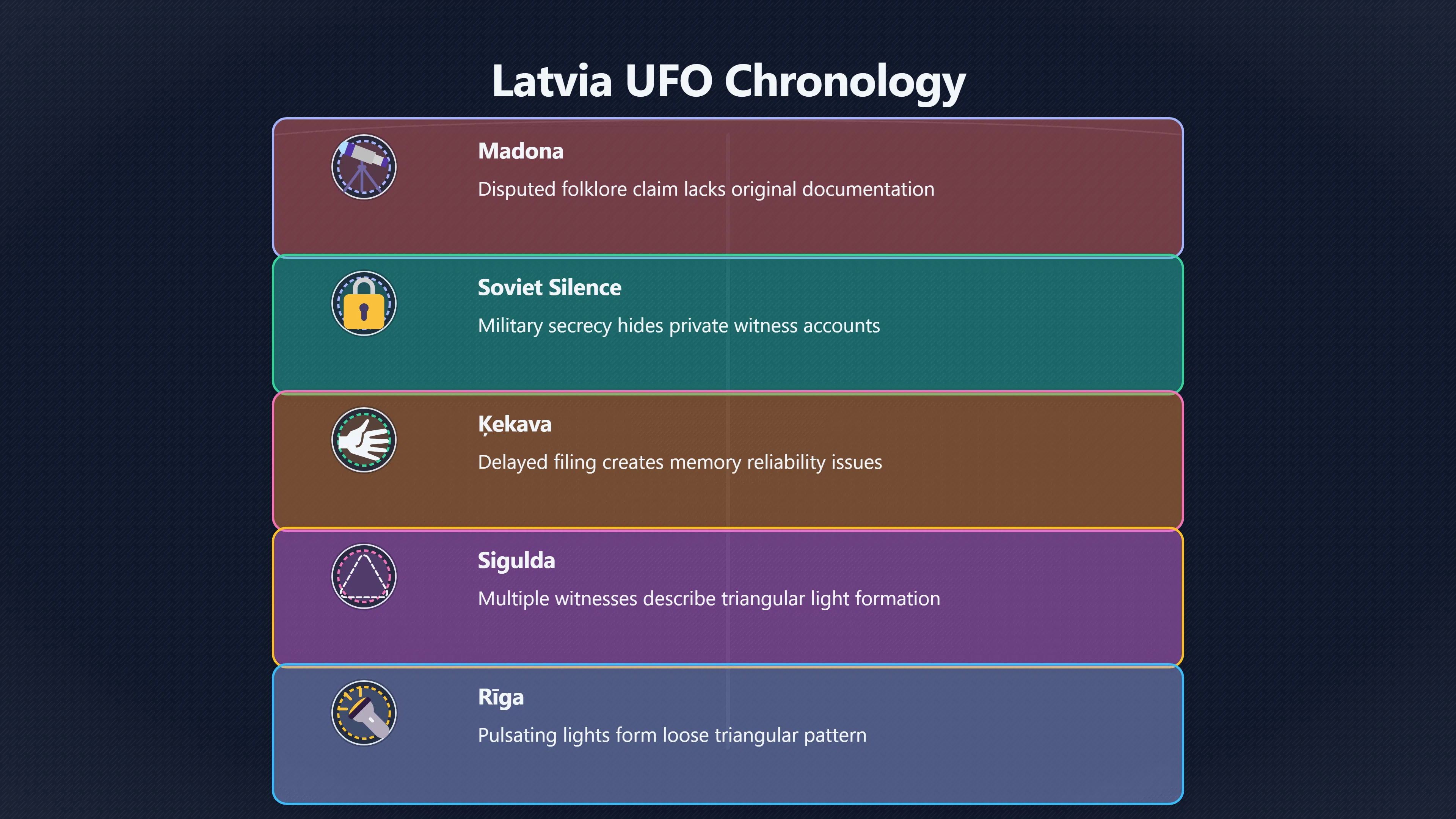 Overview image for Latvia's UFO Sightings: From 19th Century to Today | Latvia UFOs