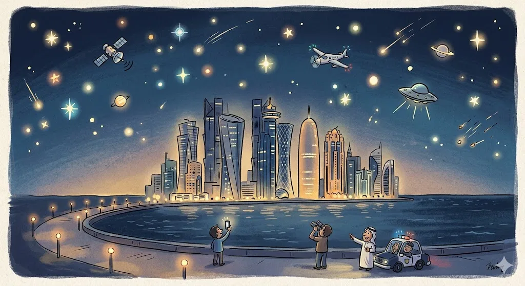 Overview image for What Do Qatar's UFO Reports Really Show?